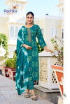 Siri Vol 5 By Radhika Rayon Embroidery Work Kurti With Bottom Dupatta Online Wholesale